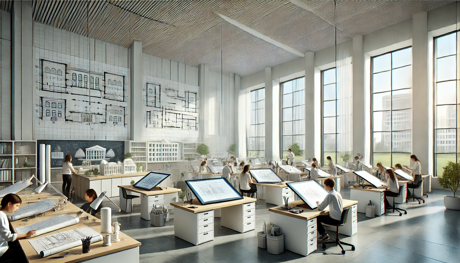 Core Academic Subjects represents a high school class centered on architecture.