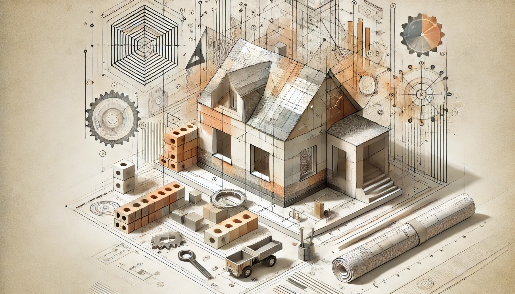 Building a house and the associated costs.
