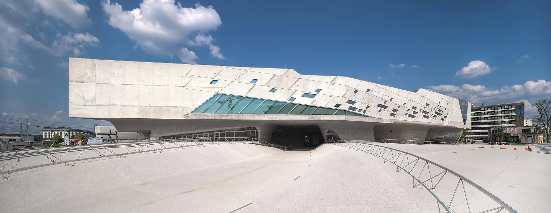 The Phaeno Science Center by Zaha Hadid.