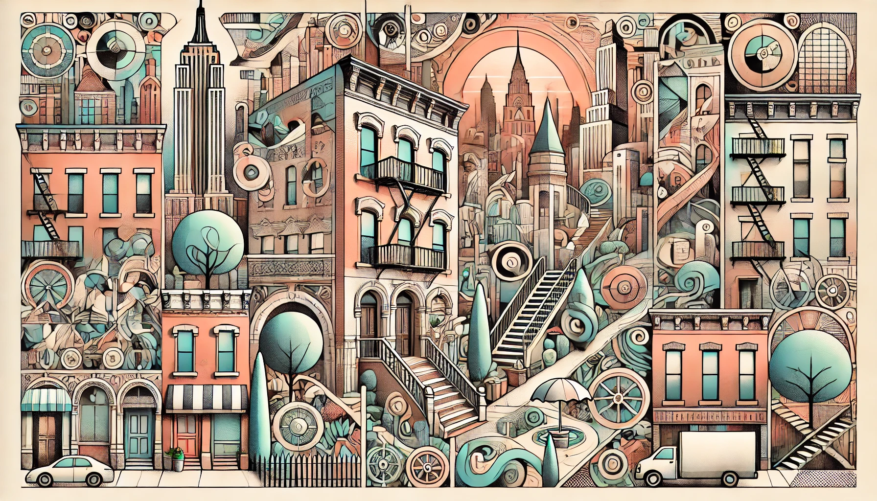 New York City's forgotten gems and hidden treasures, showcasing lesser-known architectural features and sites. 