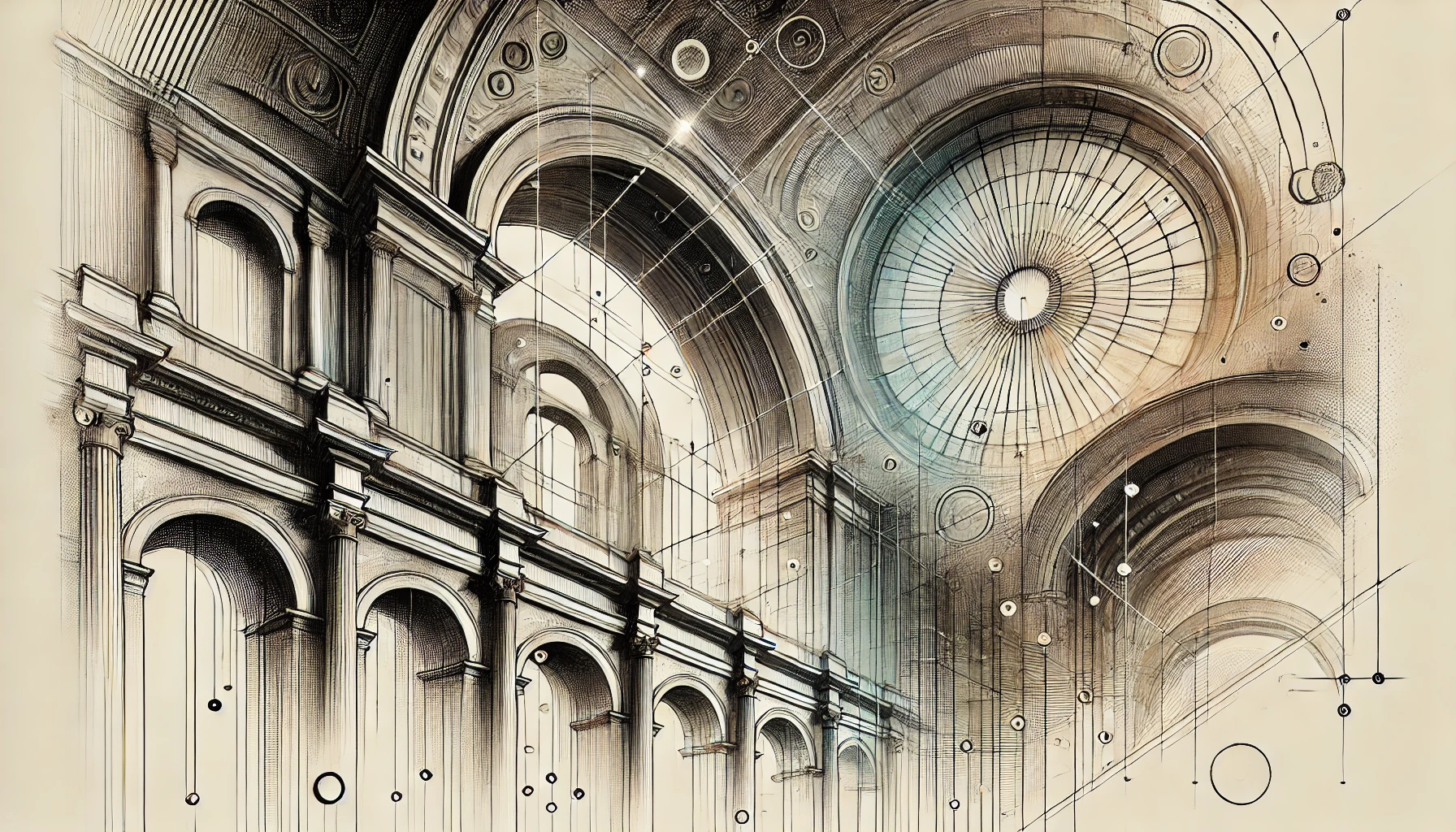 ancient roman architectural arches and vaults, showcasing their grandeur and engineering brilliance