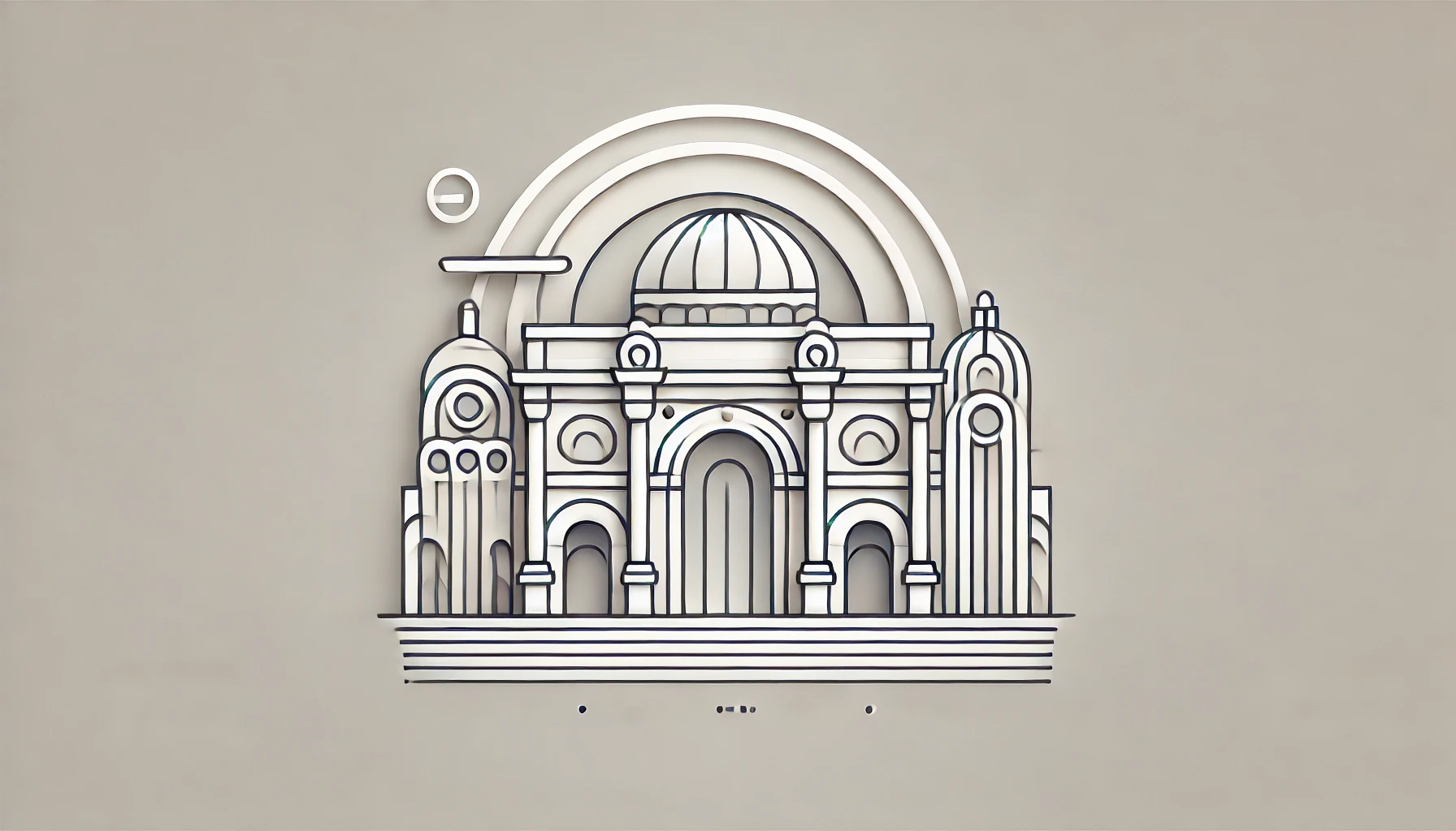 iconic French architecture: arches, columns, and design