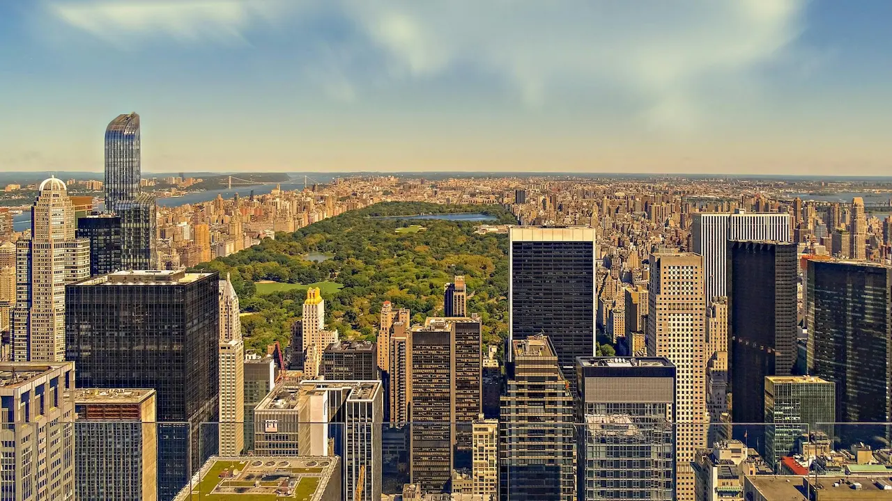 urban design elements of Central Park in New York City