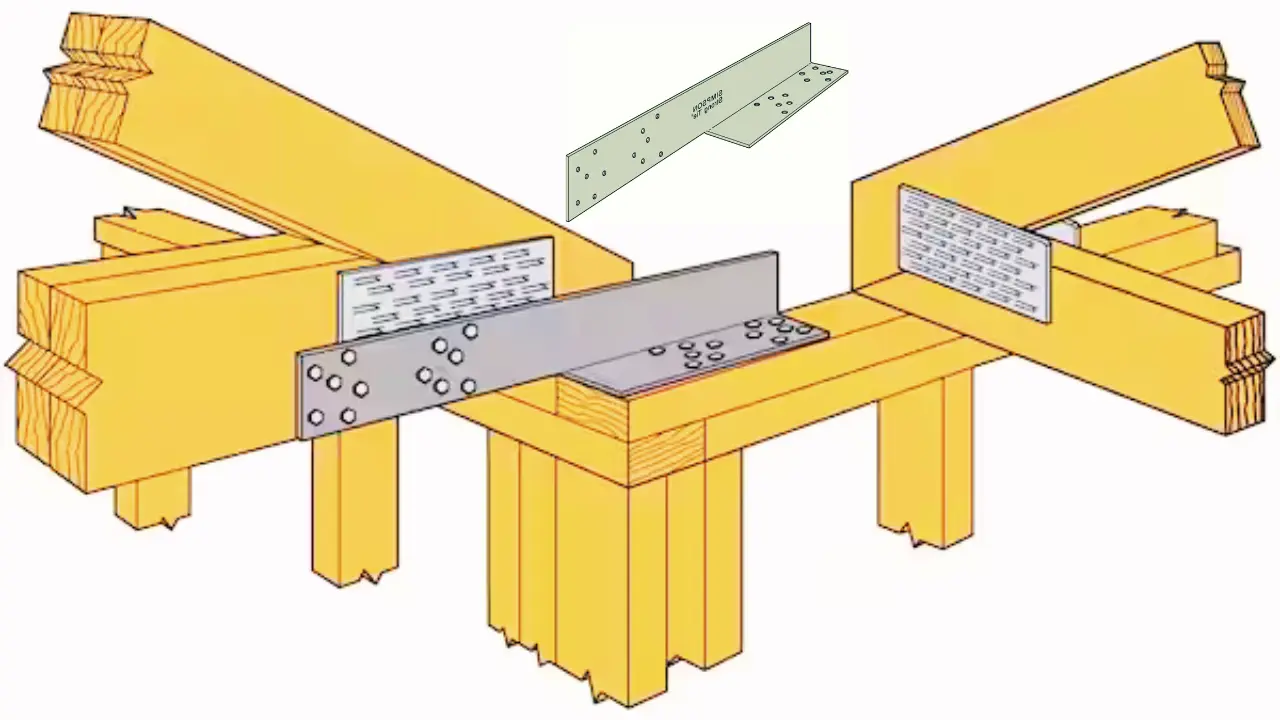 detailed diagram of drag struts showing their function and application in structural framing