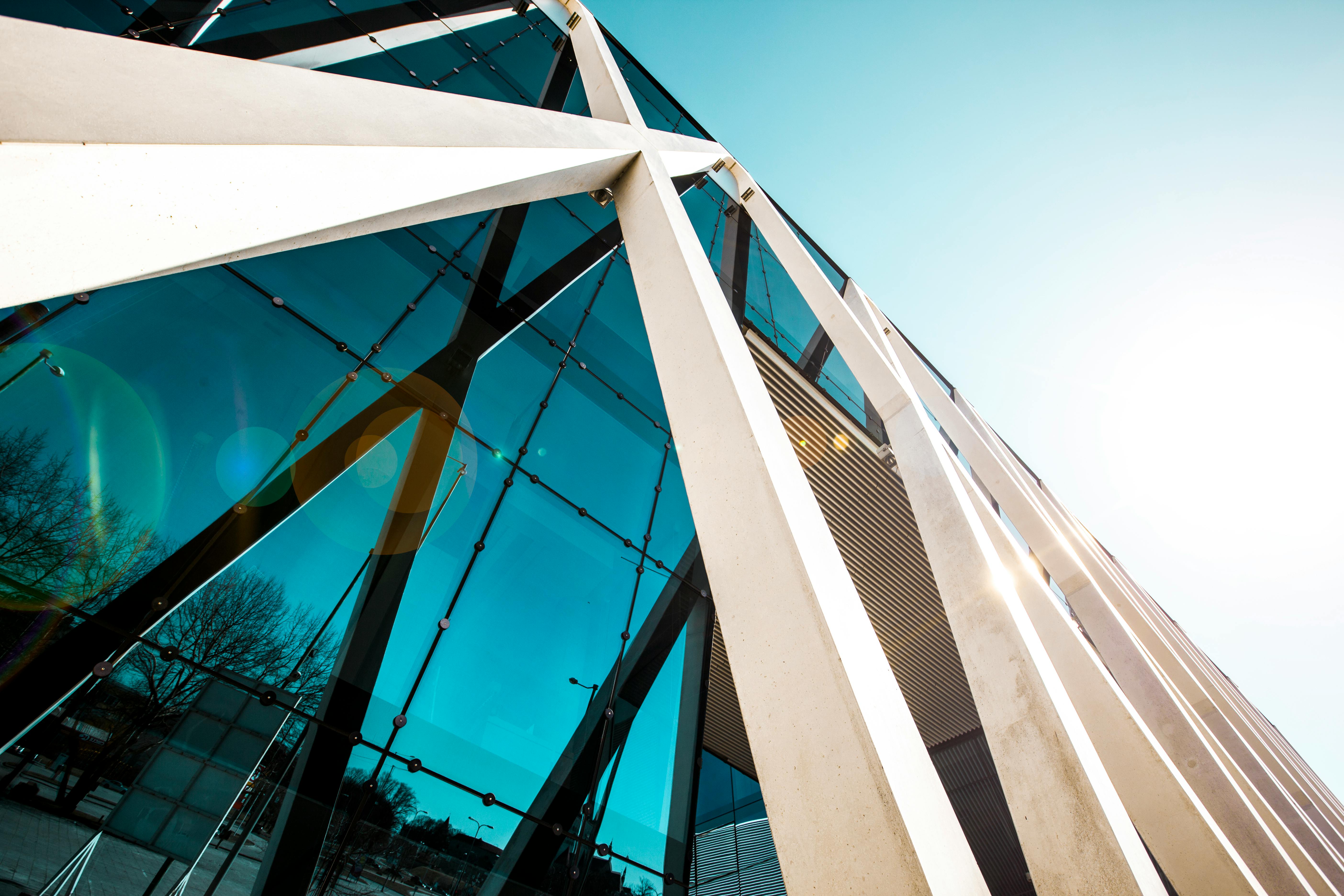 Modern architecture in Kesklinna, Harju maakond, Estonia, showcasing sleek, innovative designs alongside historical buildings in the heart of the country.