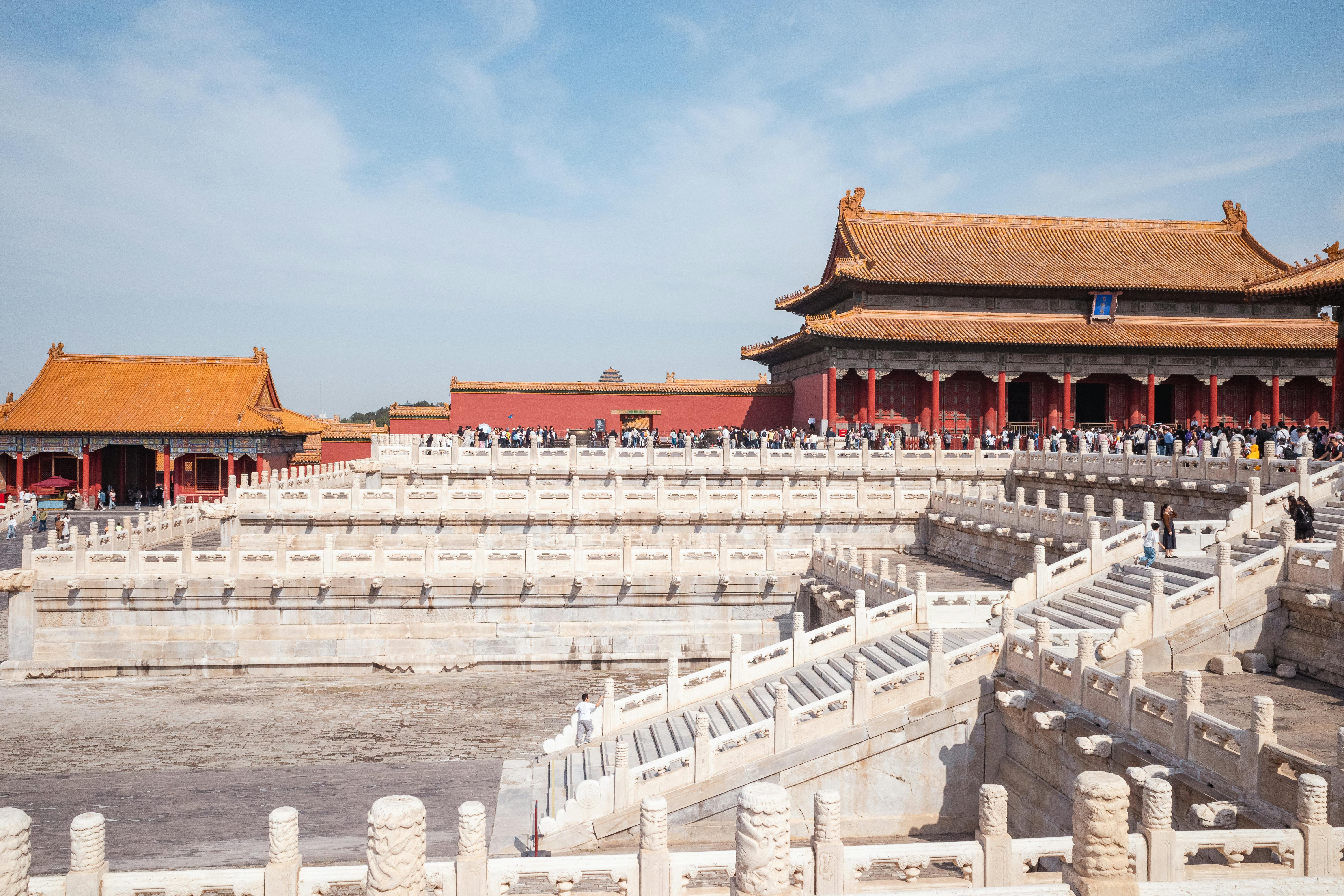 Exterior view of the Hall of Supreme Harmony in Beijing’s Forbidden City.