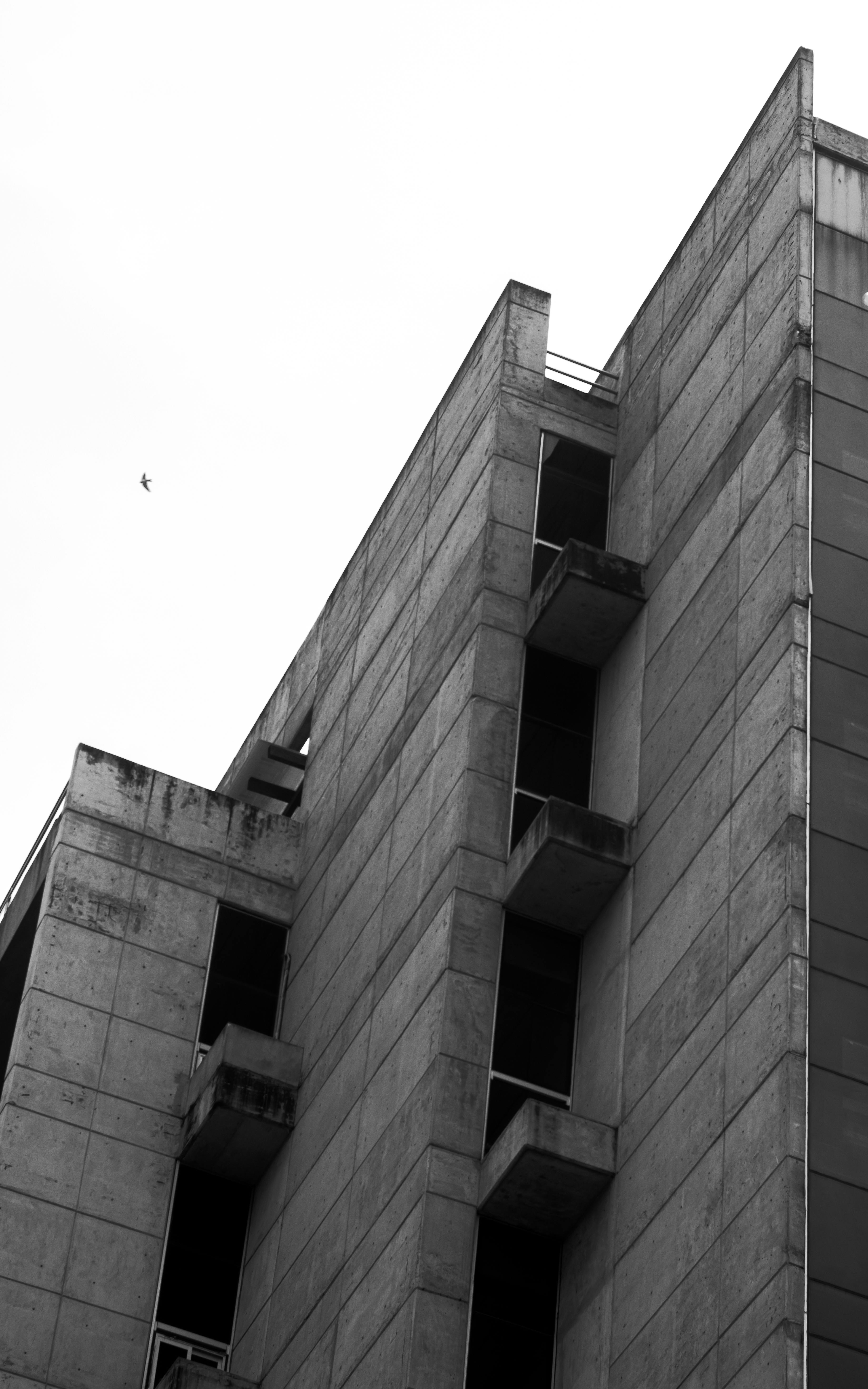 Brutalist architecture example in Xalapa, Veracruz, Mexico.
