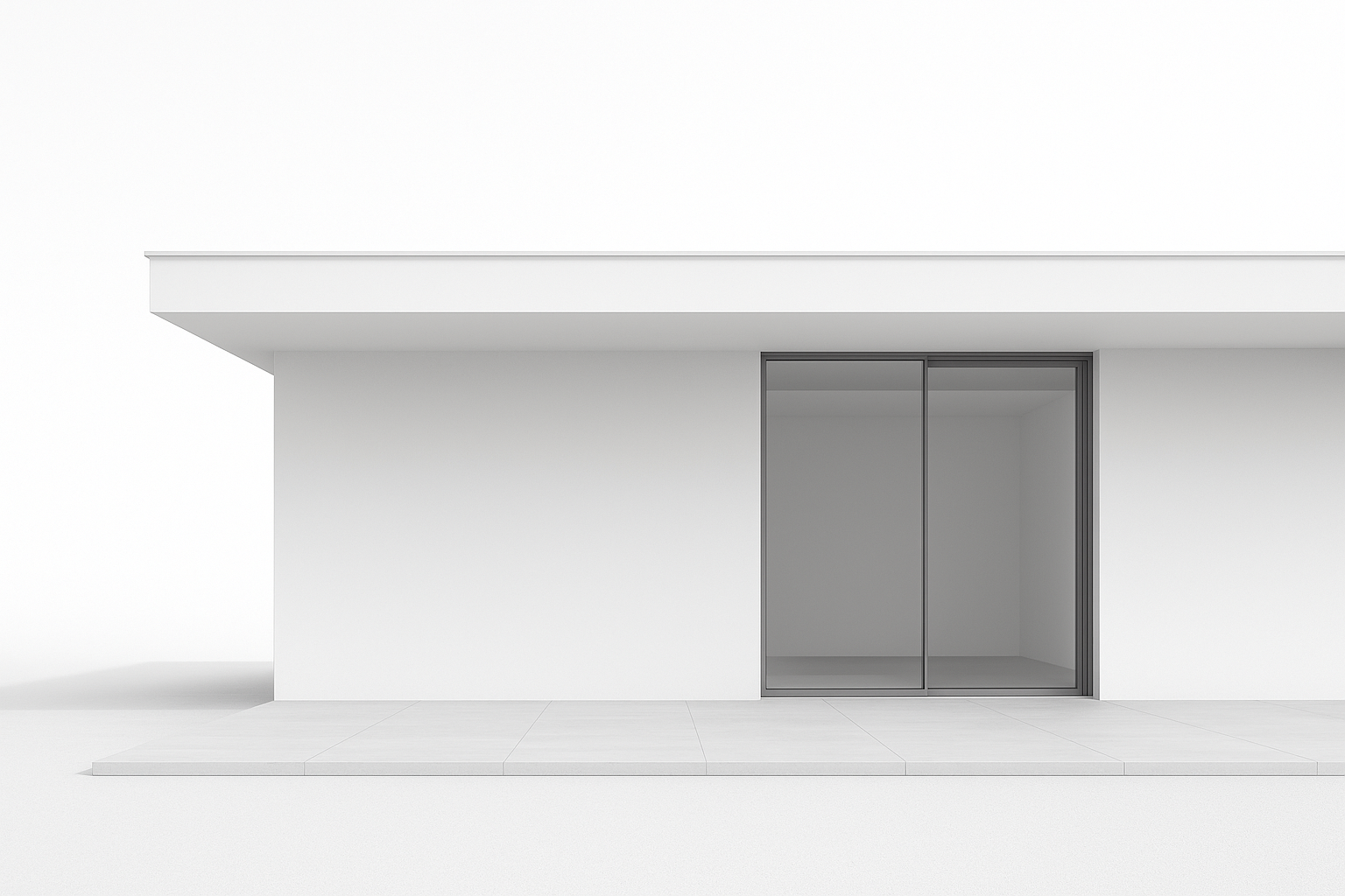 Minimalist architectural design focusing on clean lines and simplicity.