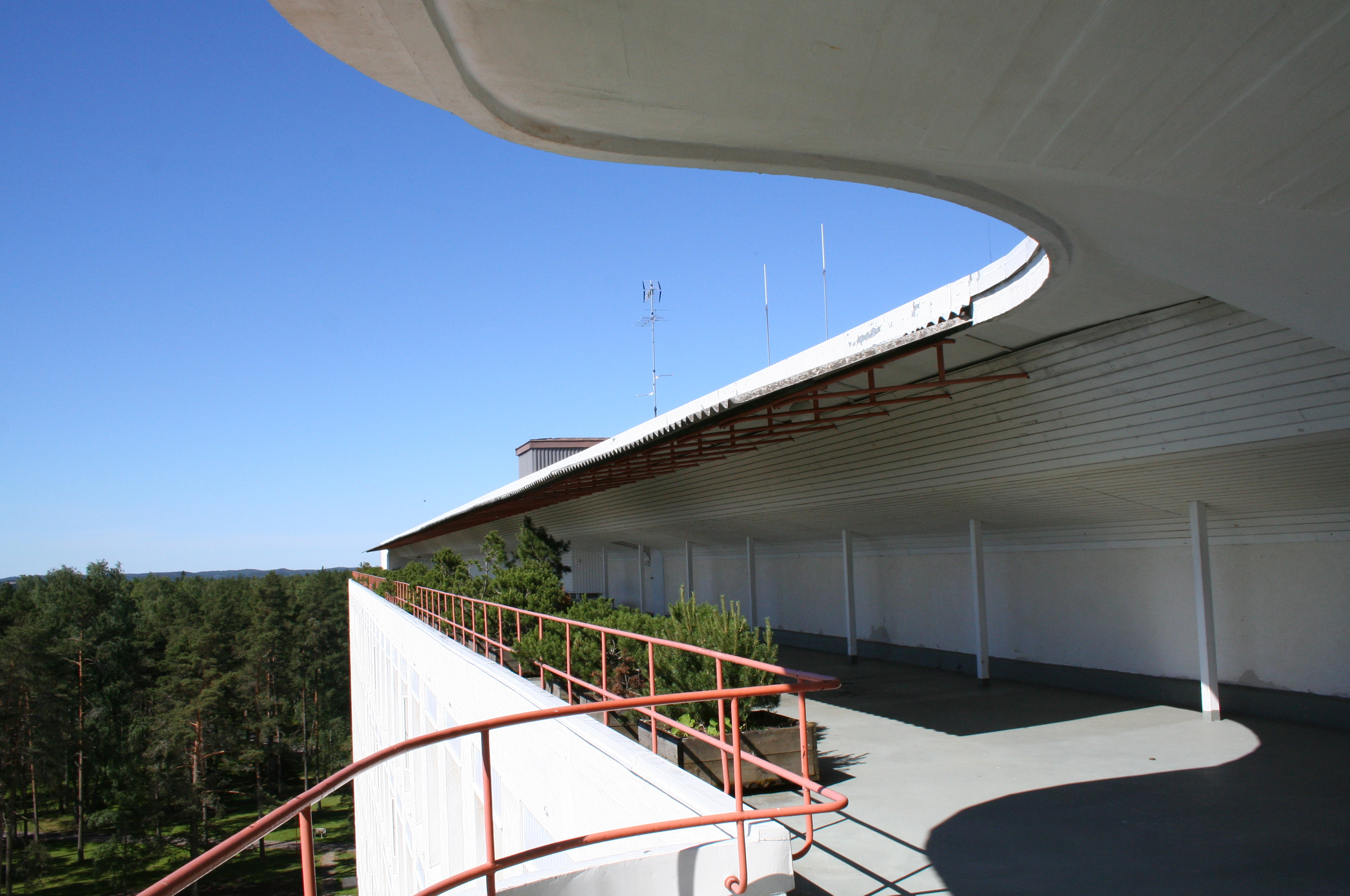 Paimio Sanatorium designed by Alvar Aalto.