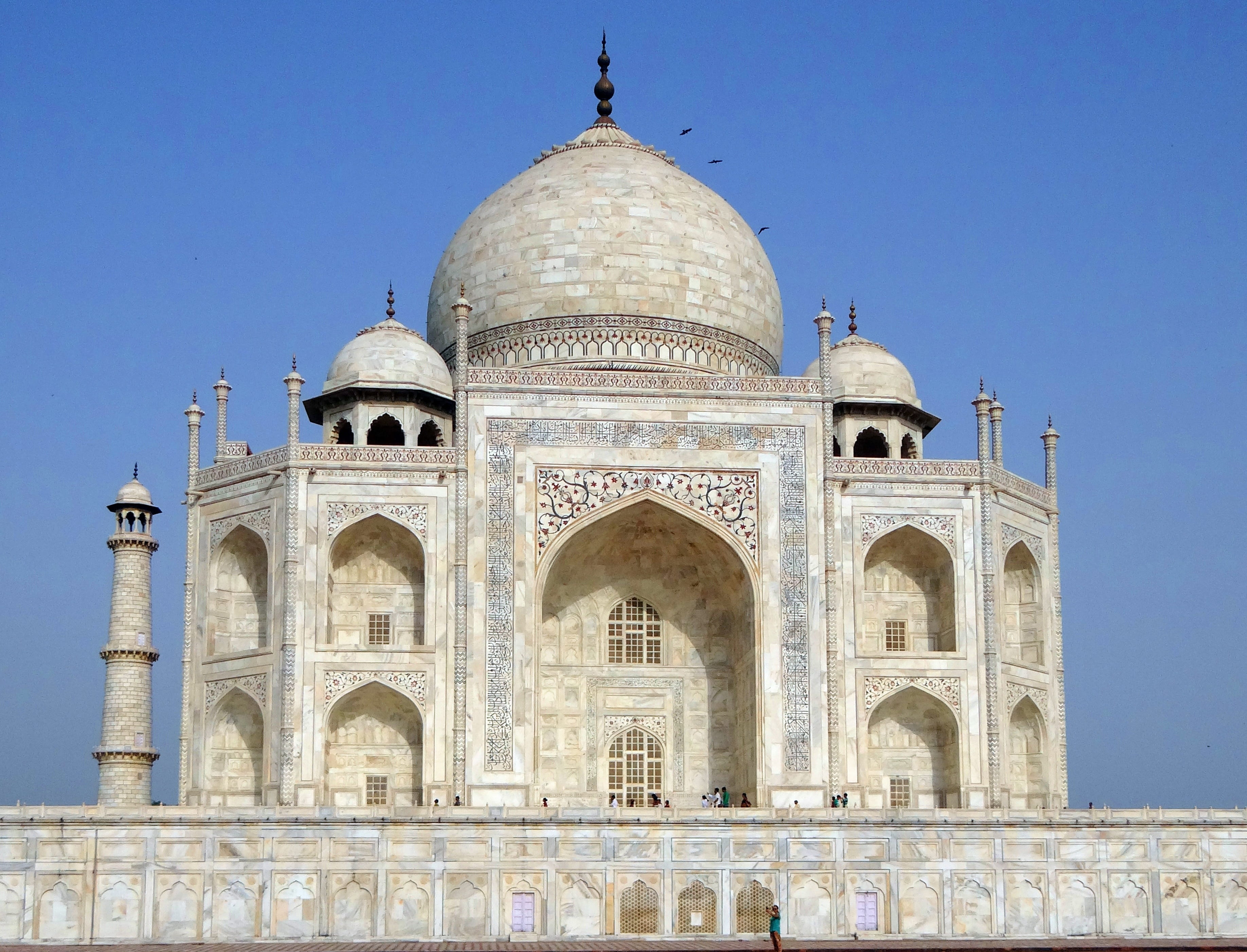 Taj Mahal representing lasting architectural legacy through historic stone construction.