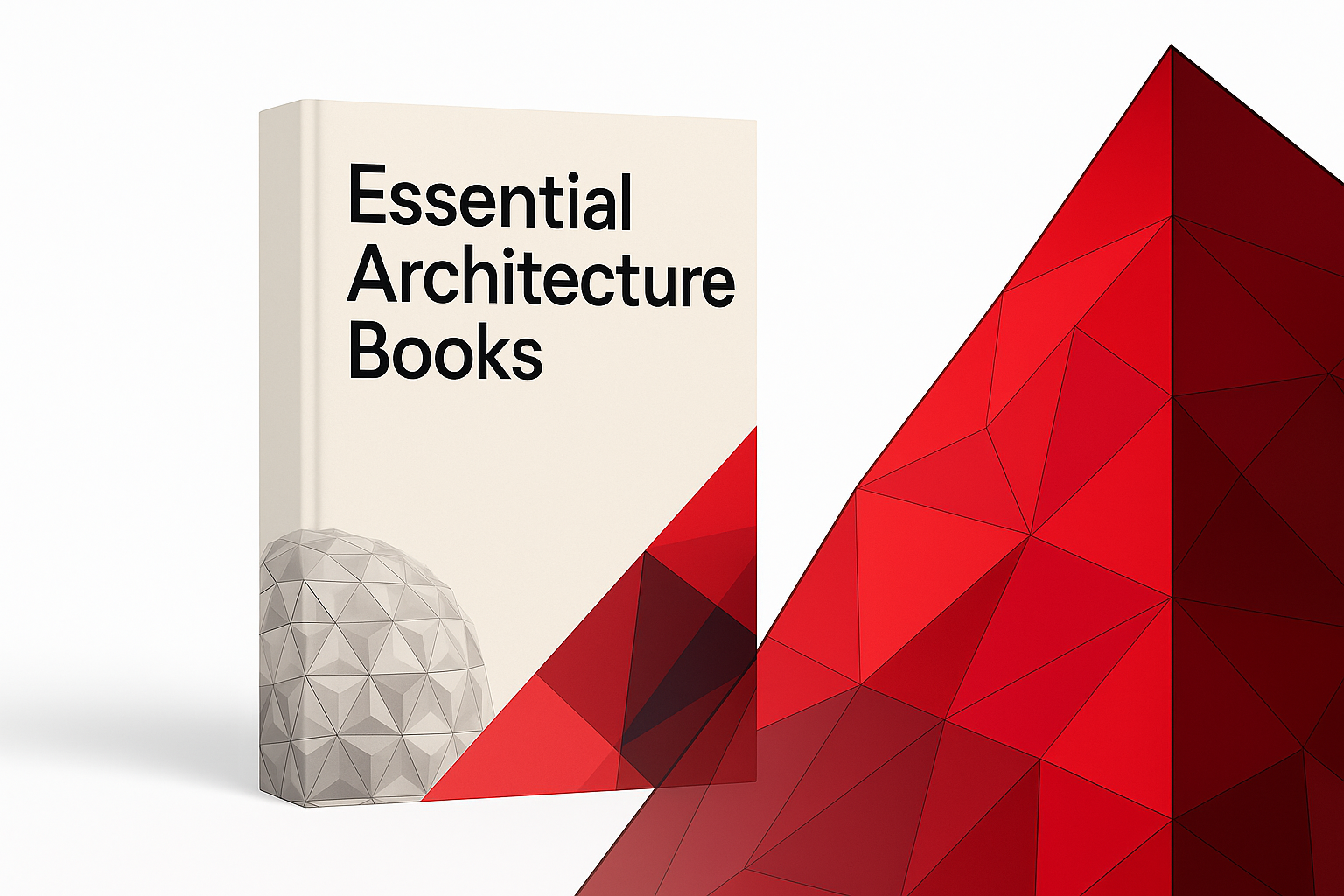 Categories of architecture books including theory, history, and practice.