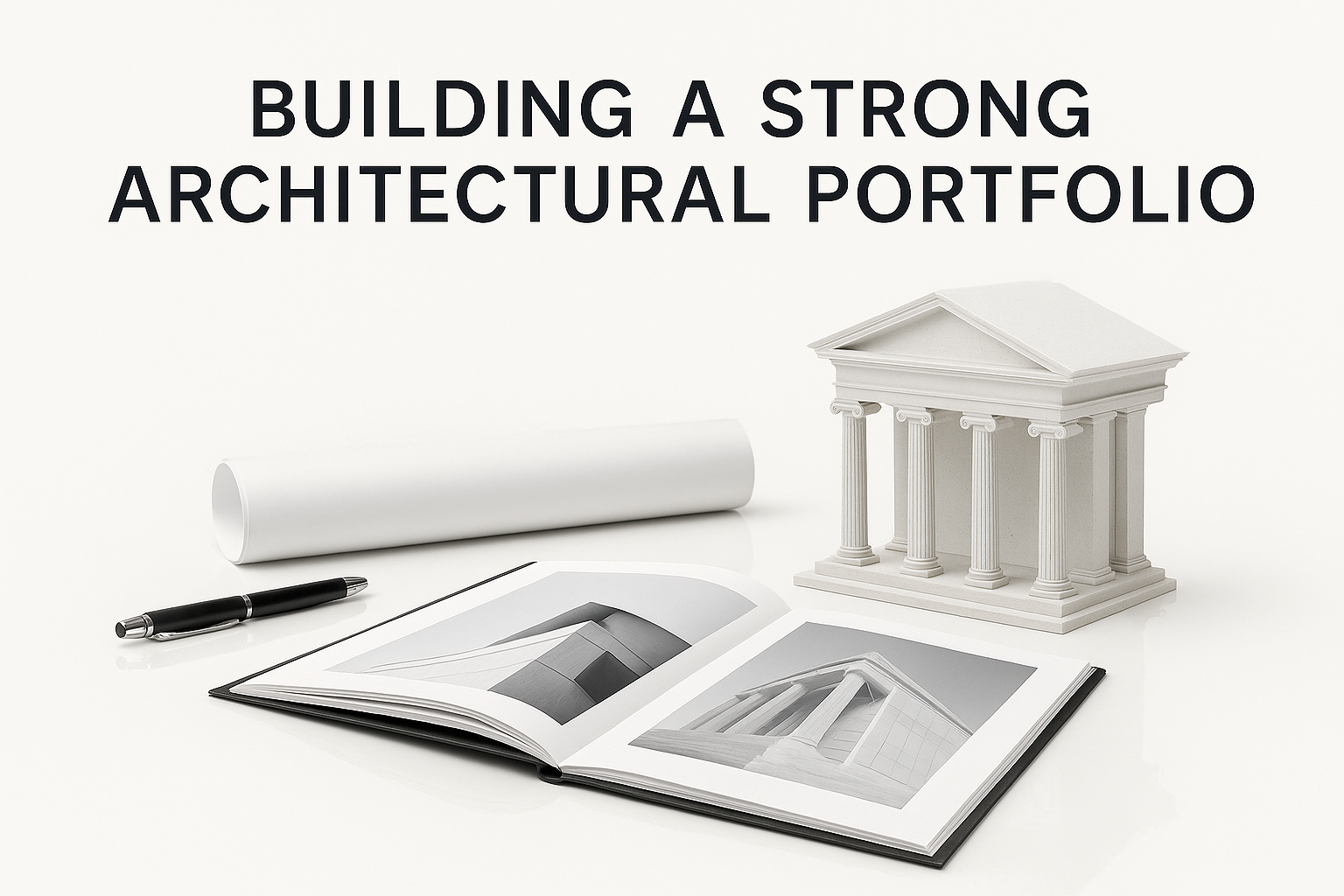 Key traits of a strong, clear architecture portfolio.