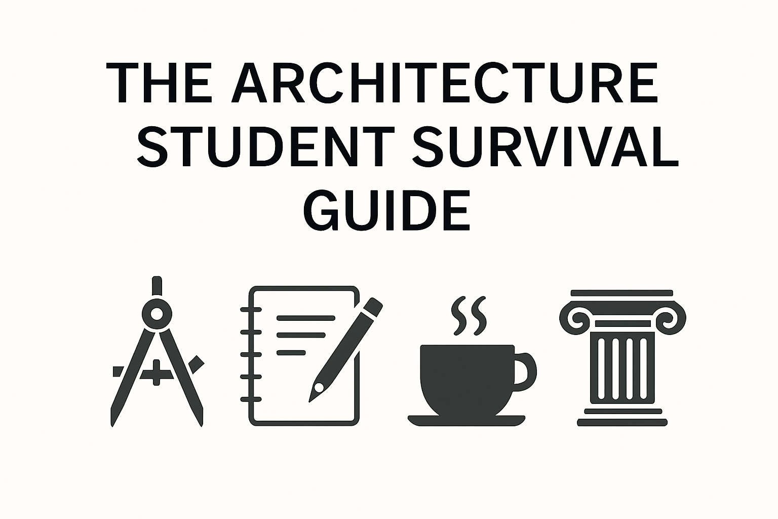 Essential tools and habits for surviving architecture school, from sketching to studio culture.
