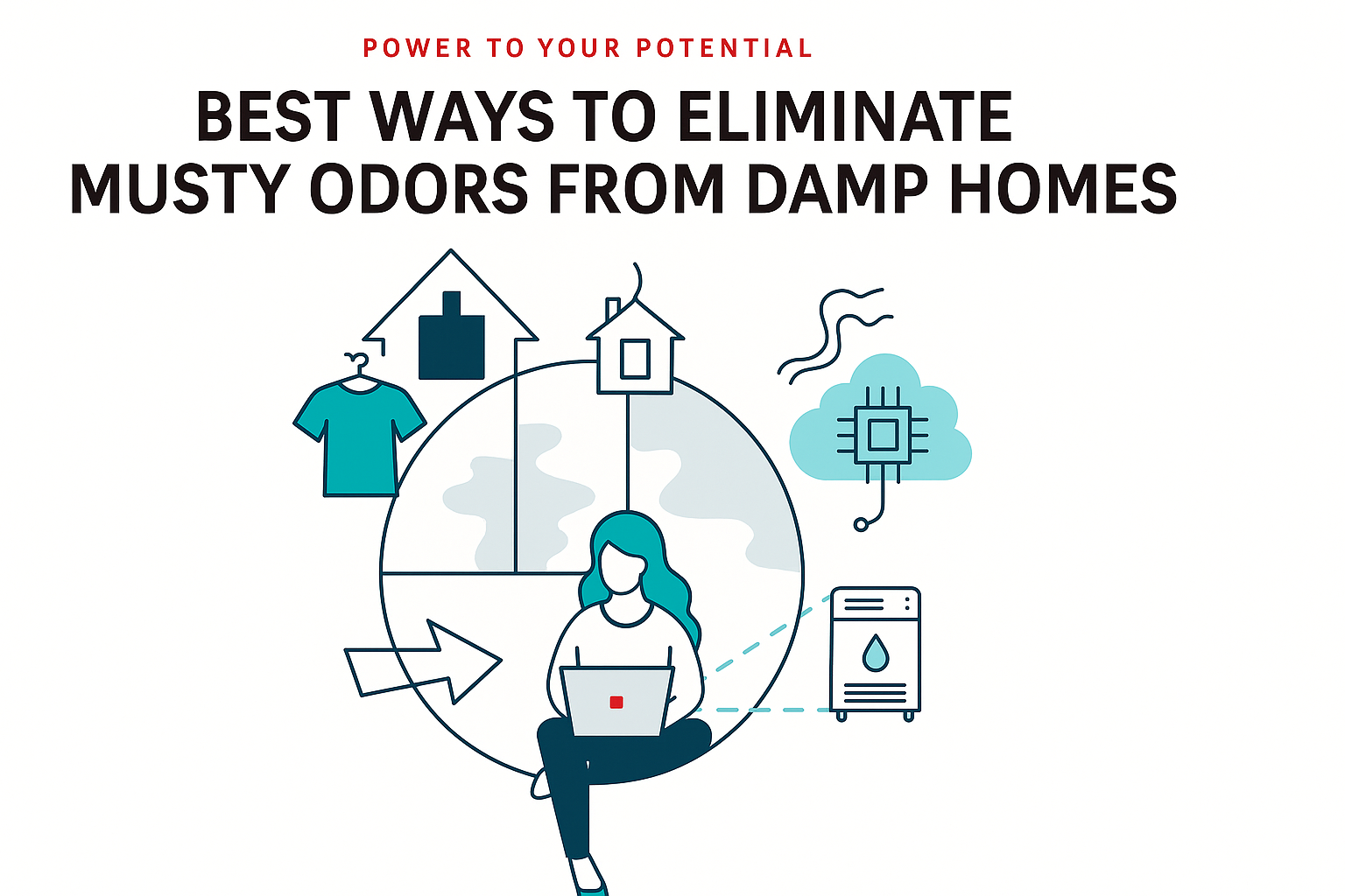 Tips for removing musty smells from the house permanently.
