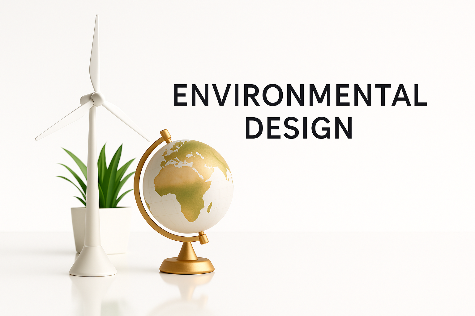 Connection between nature and society through environmental studies.