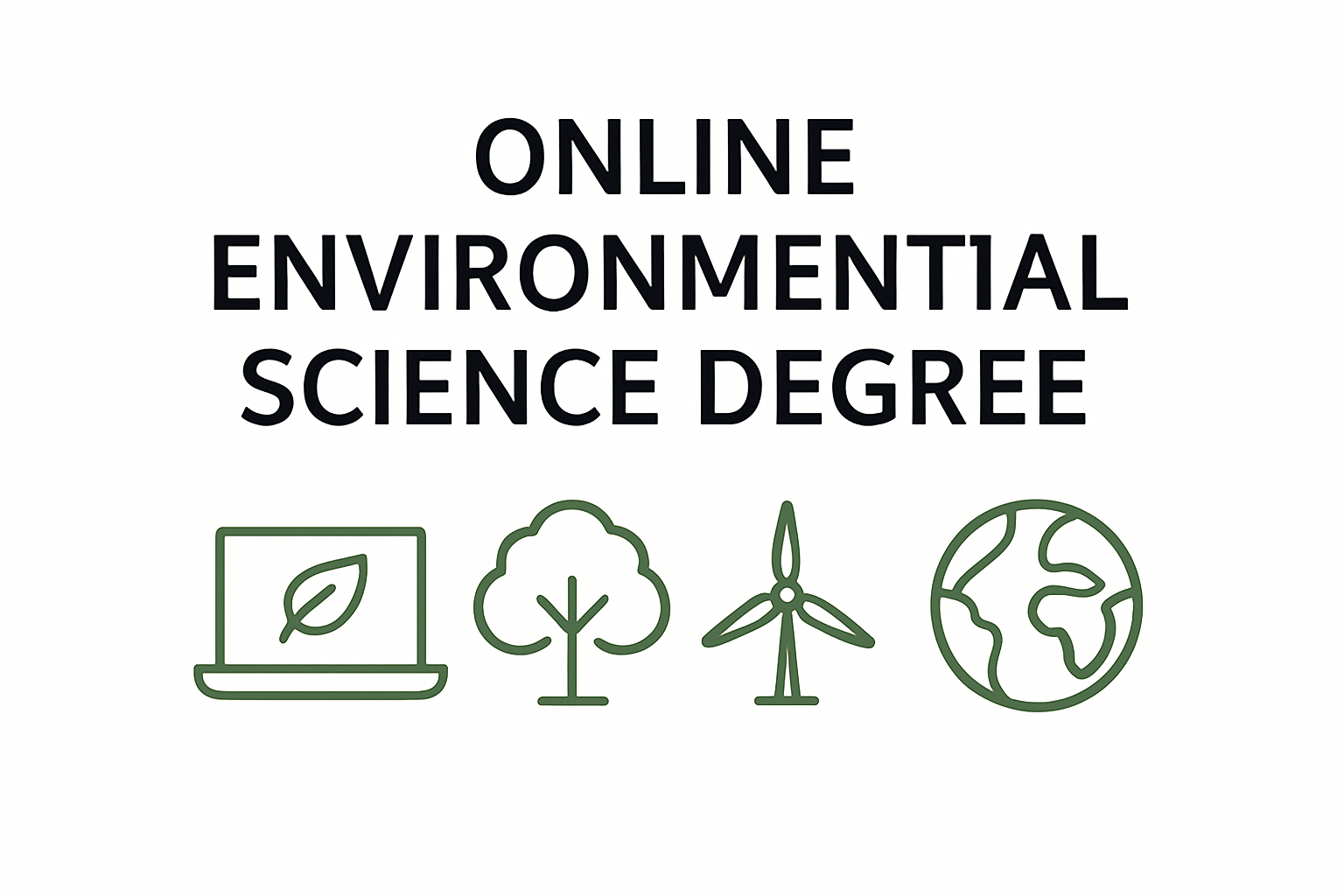 Prompt about reading before applying to an online environmental science degree.