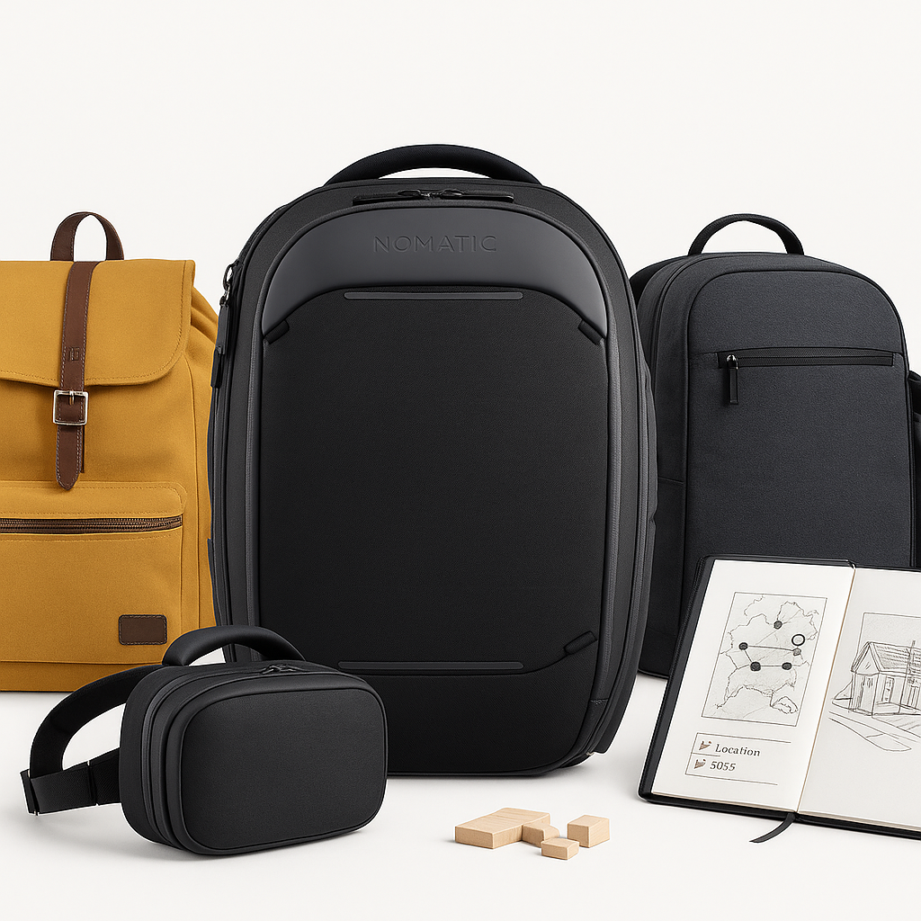 Bag types for architecture students and pros.