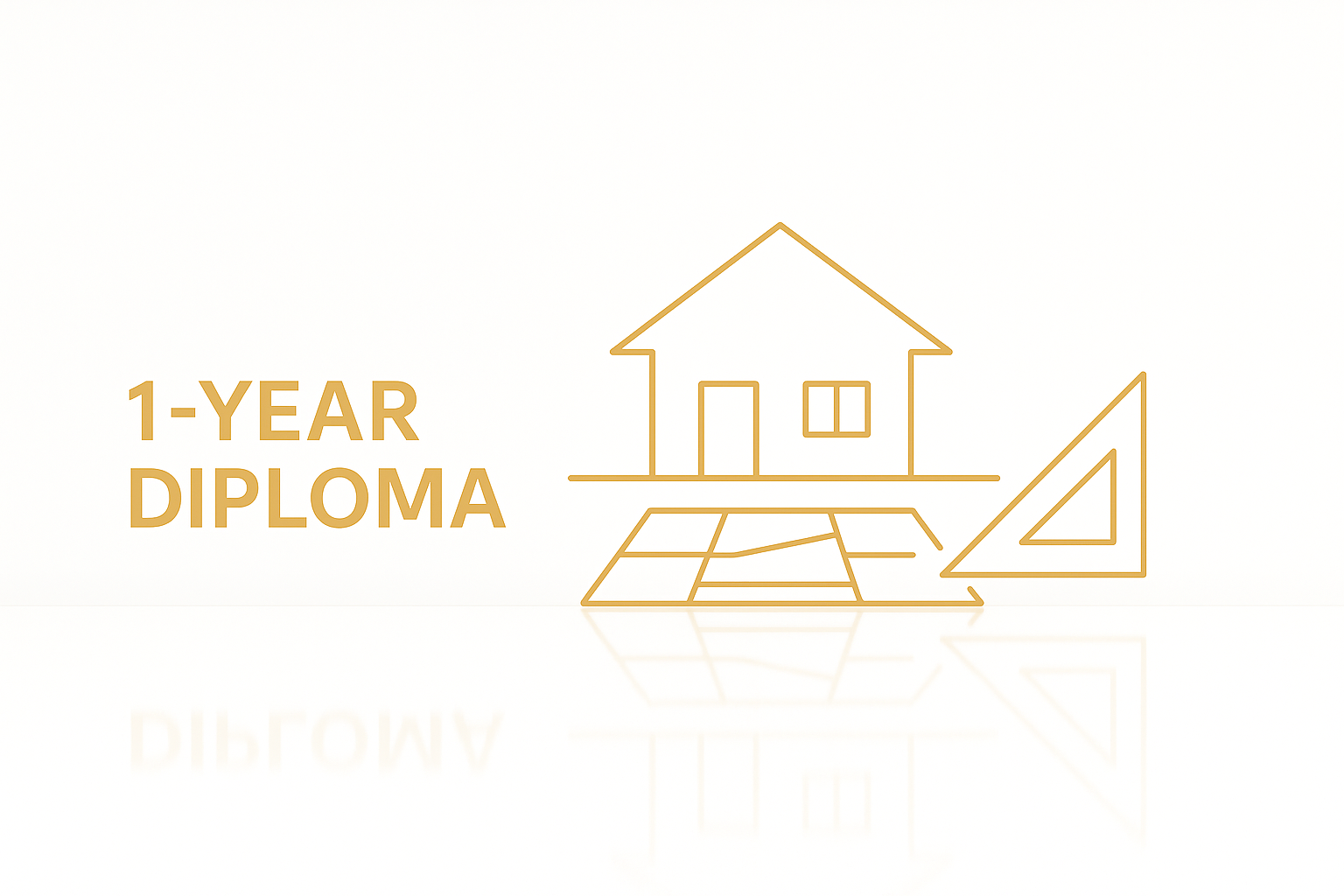 A sketch of diploma scroll, graduation cap, and classical column titled Core Diplomas.