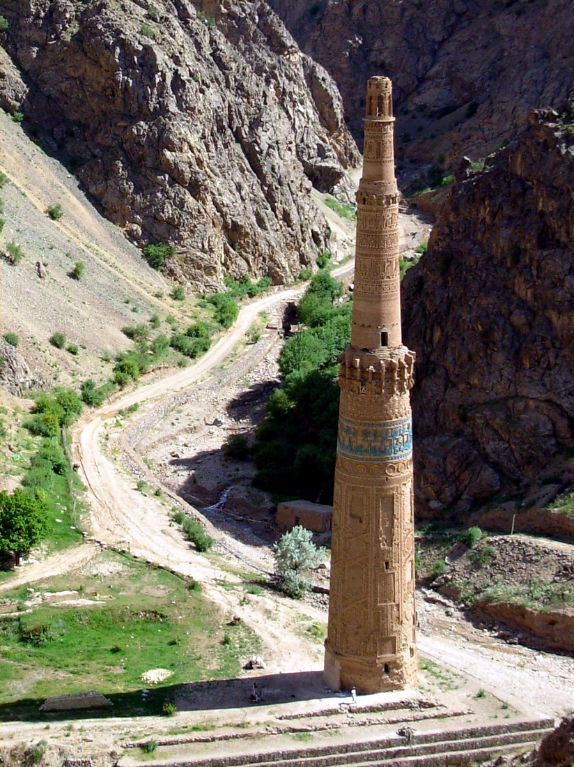 Minaret of Jam in Afghanistan.