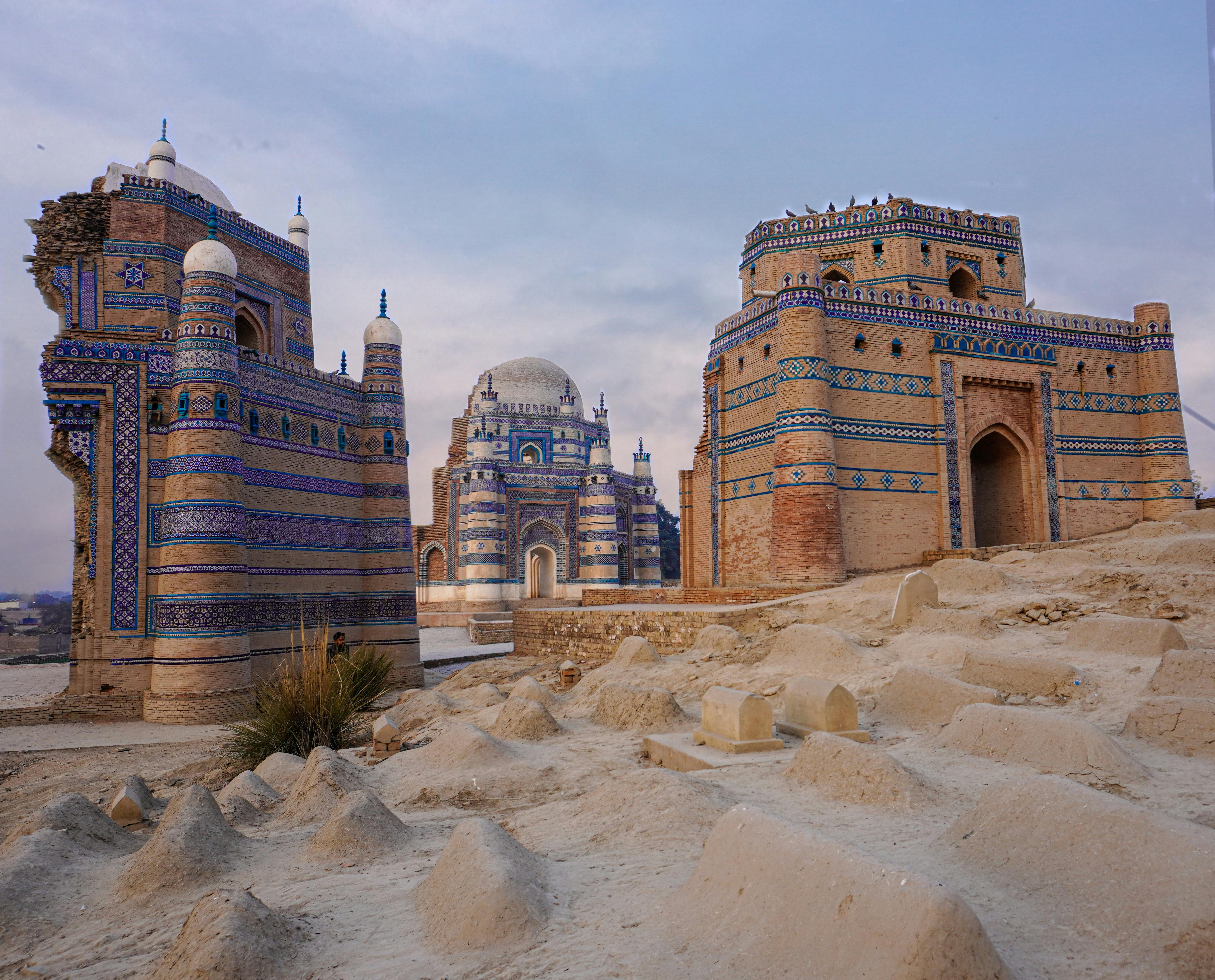 Ancient Islamic tombs at Uch Sharif, Pakistan