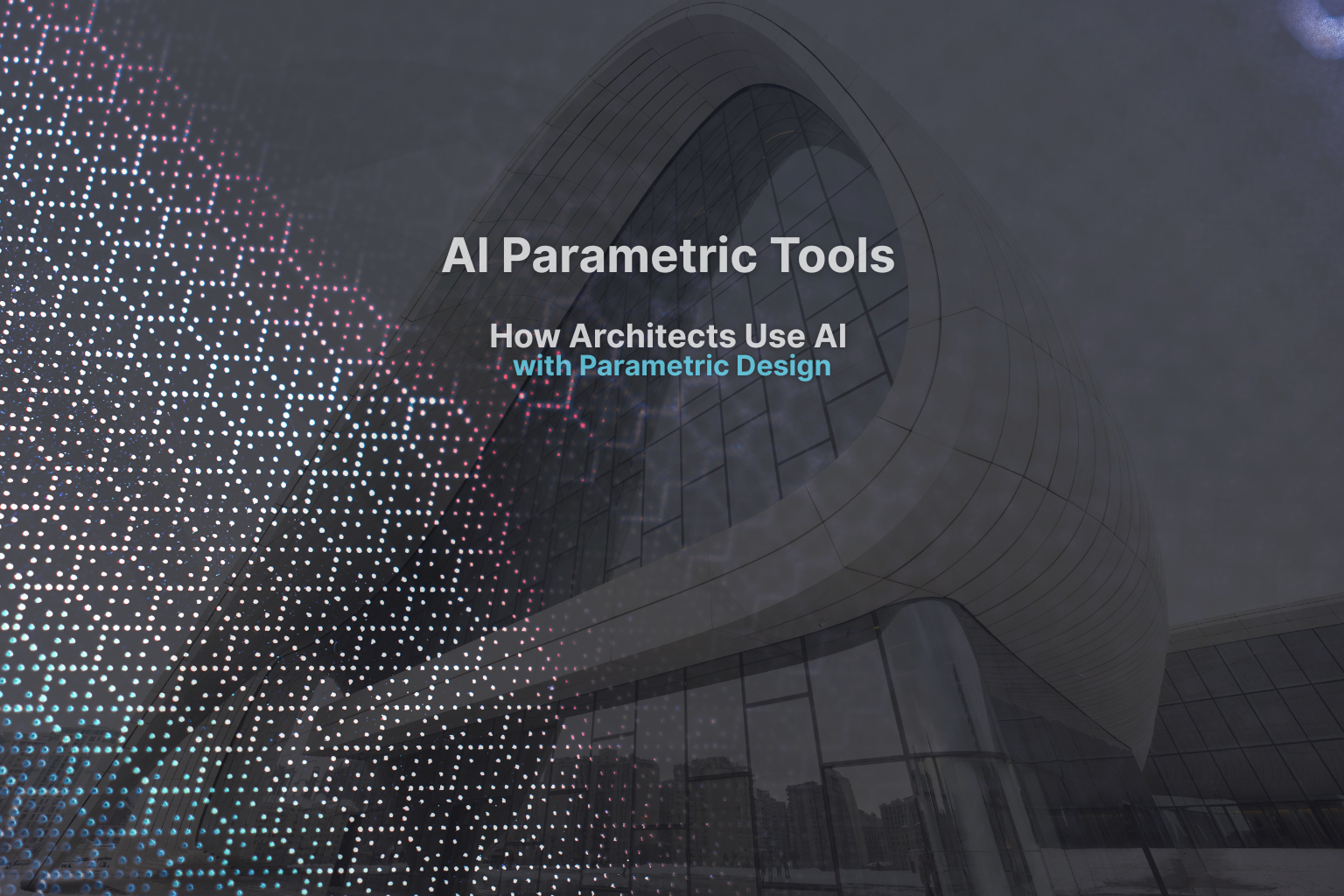 Architects using AI tools in parametric design workflows.