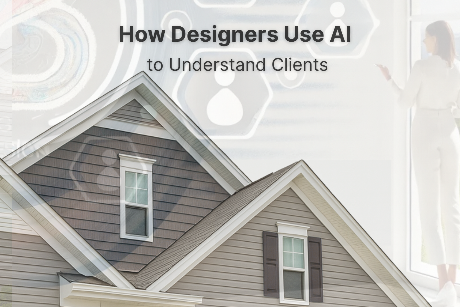 Infographic showing how architects use AI to better understand clients and design preferences.