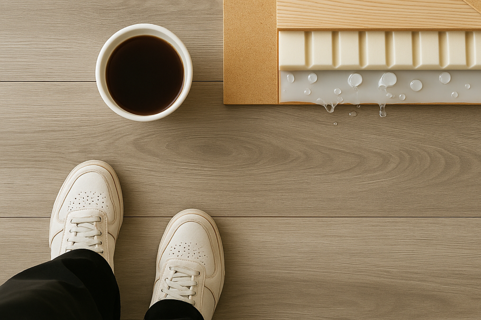 Methods to prevent moisture under floors.