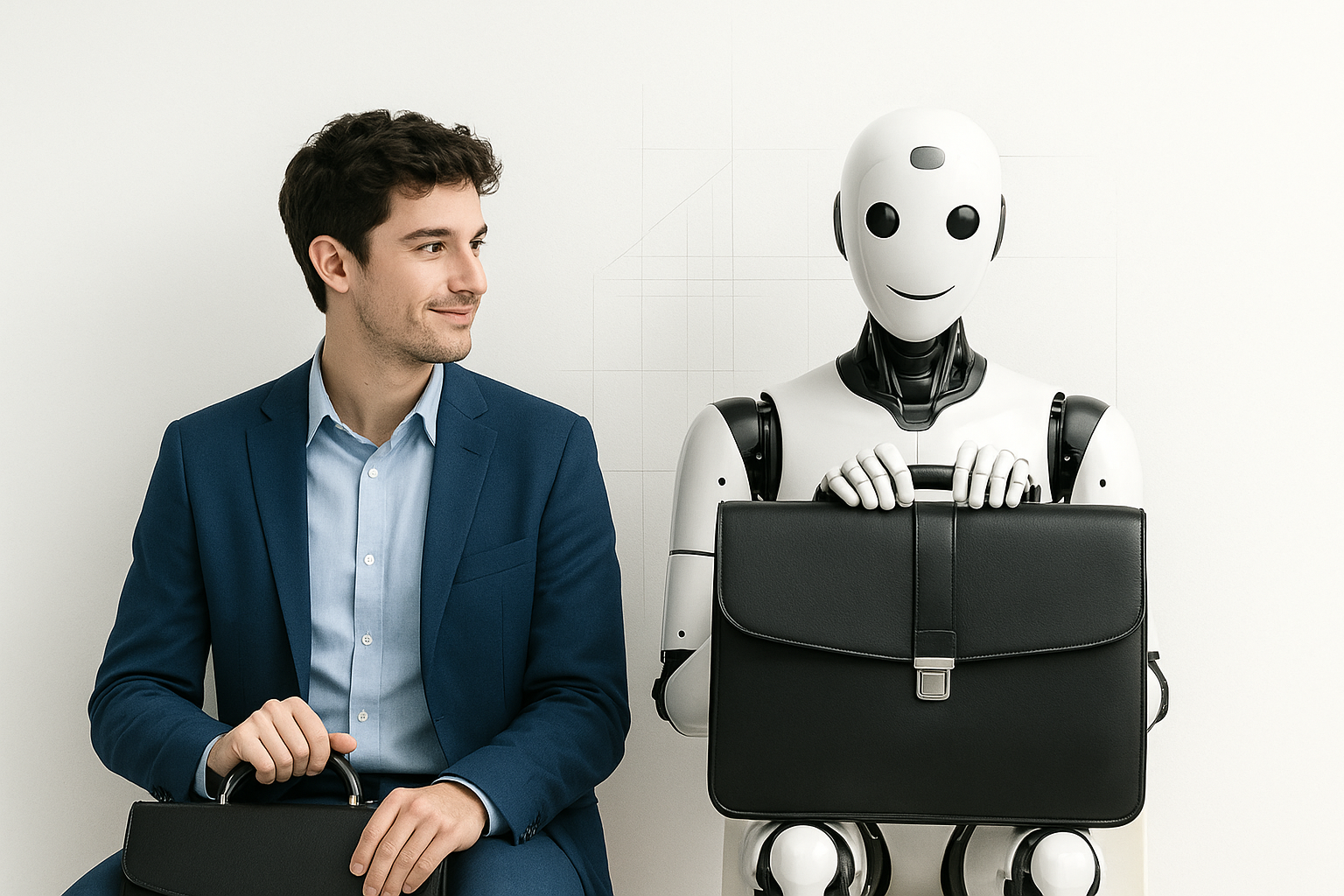 Infographic showing which architects and designers gain new strengths through AI collaboration.