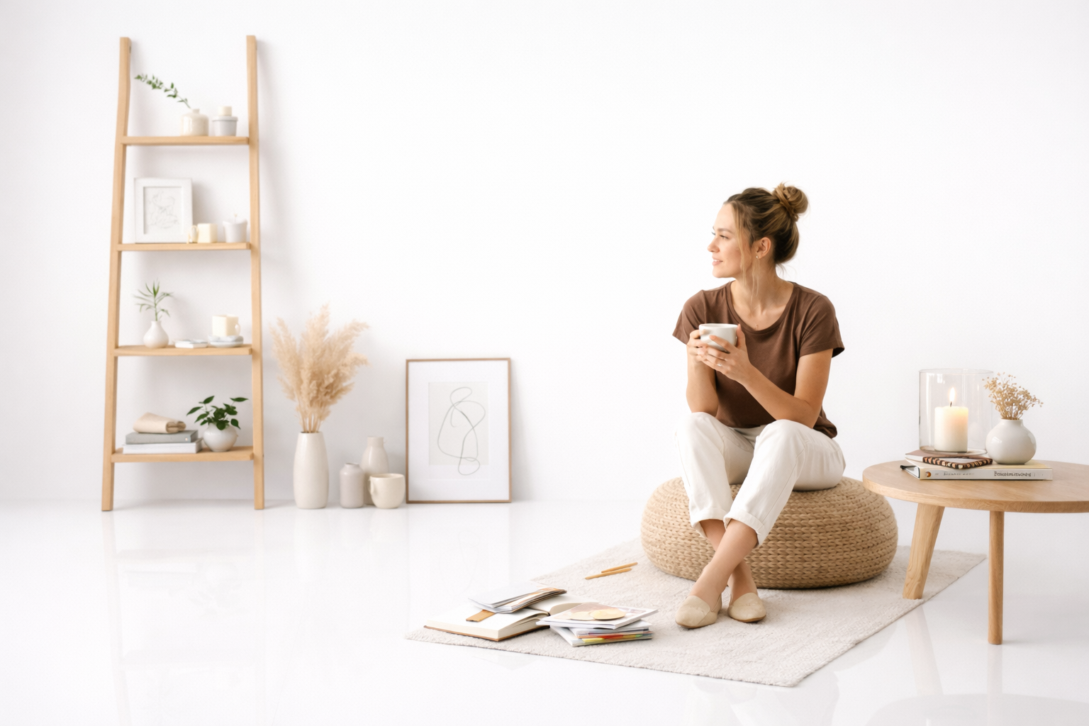 Interior design rhythm shown through repeated forms, even spacing, and aligned elements that guide movement and flow in real homes.