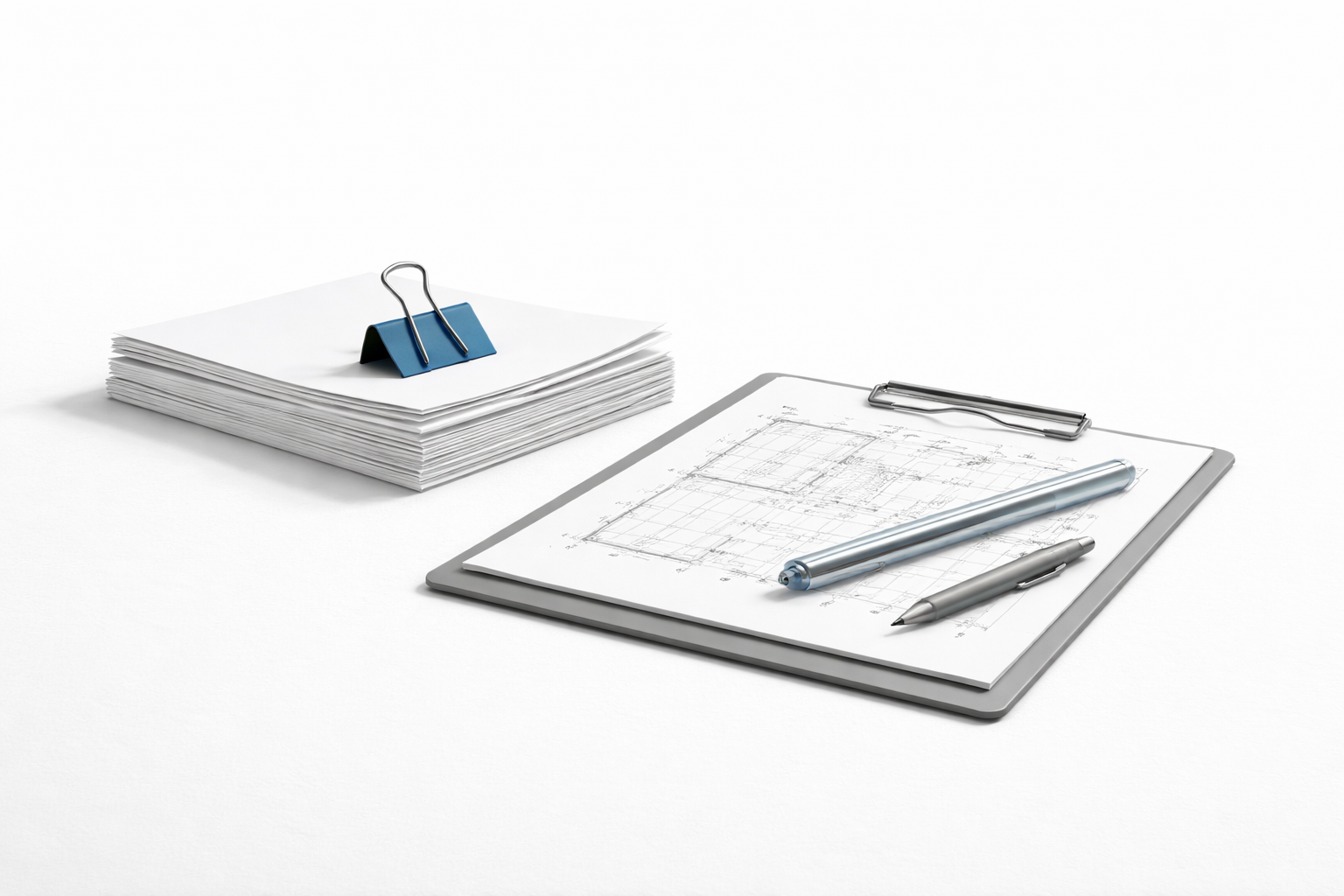 Construction tendering documents with bid package, budget sheet, and pre-bid planning tools.