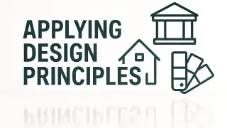 Visual of design principles applied in architecture and interiors.