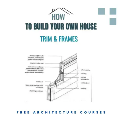 House building techniques - trim and frames methods