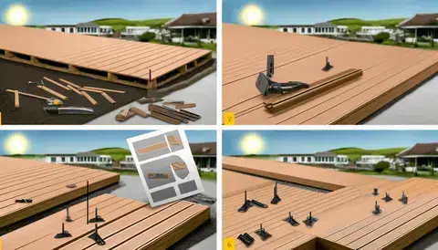 A comprehensive guide for installing composite decking, ensuring seamless construction and lasting durability.