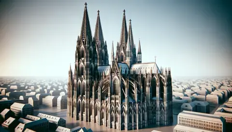 Resembling German Gothic Style, showcasing Gothic architectural splendor.